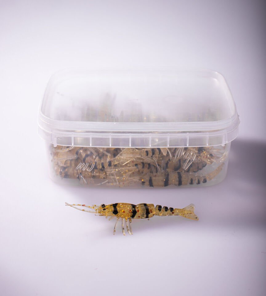 BEZLİ KARİDES 55 BAL ÇİZGİLİ KOYU 30P