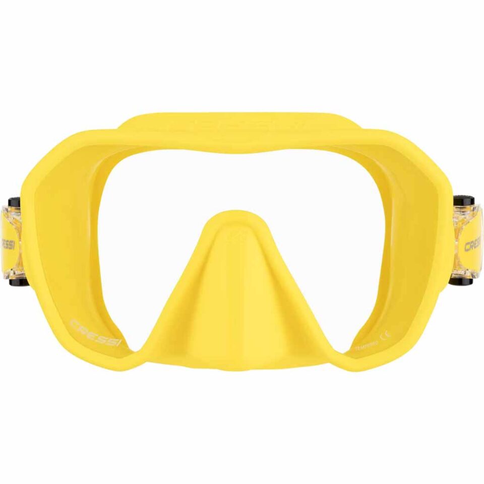 Cressi Z2S Dalış Maskesi Yellow