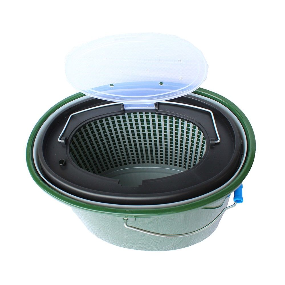 Captain Balıkçı Kovası Süzgeçli Oval 8 Litre
