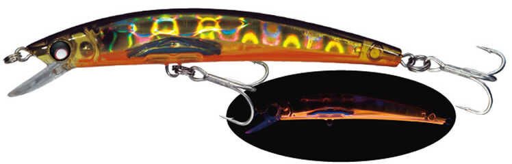 Yozuri Crystal 3D Minnow Floating Sahte Balığı 90MM-8GR - HGBL