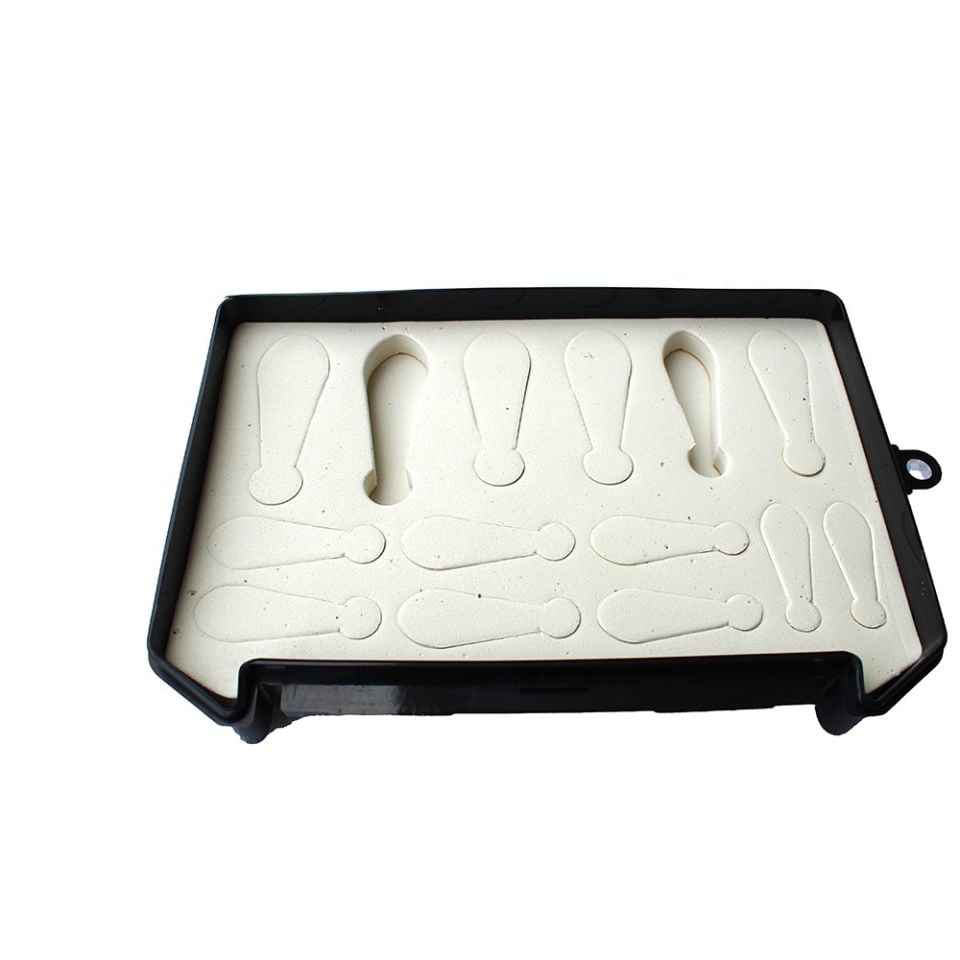 Captain Sahte Balık ve Kurşun Saklama Kutusu Evalı Kutu 12x20cm