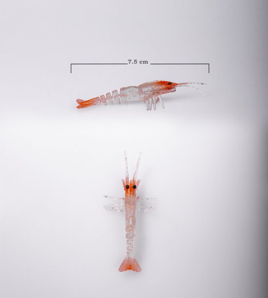 BEZLİ KARİDES 75 KIRMIZI KAFA ŞEFFAF SİM 20P