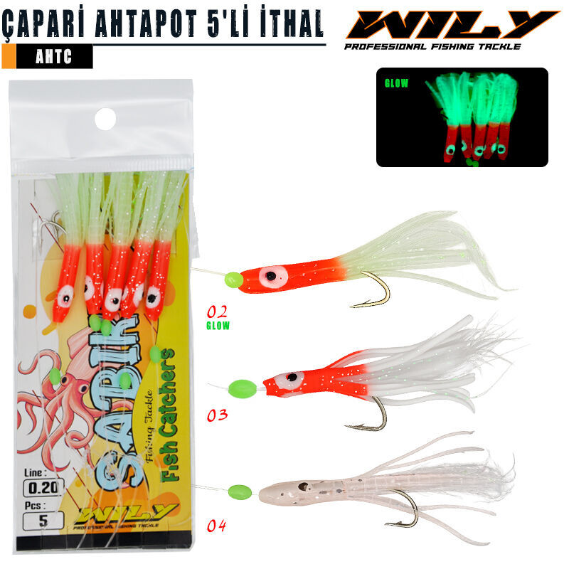 Wily Çapari Ahtapot 5'li İthal