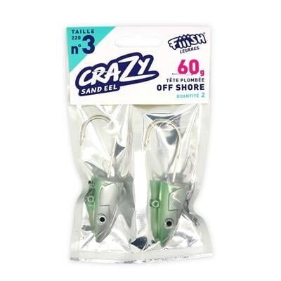 Crazy Sandeel CSE220/CSE225 60gr Off Shore Jig Head