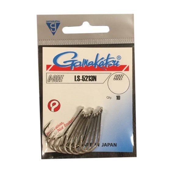 GAMAKATSU LS-5213N No:1/0 Nikel Olta İğnesi 1/10