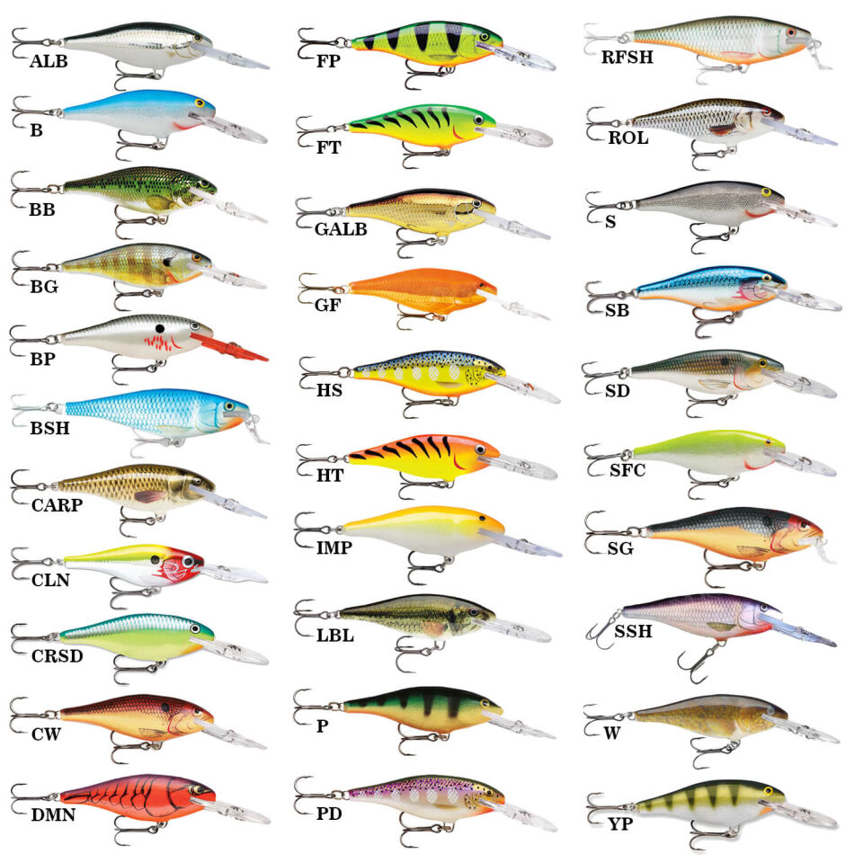 Rapala Shad Rap Sahte Balığı