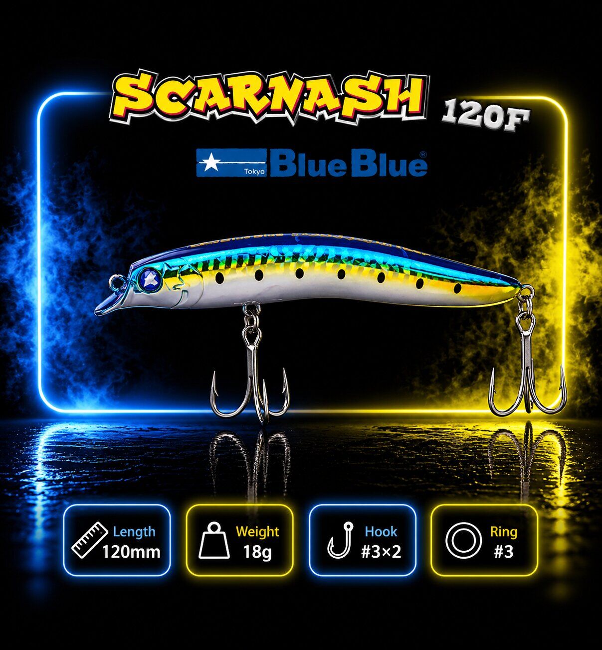 SCARNASH 120 FLOATING 18G #11
