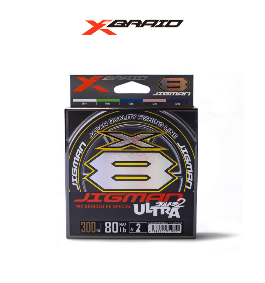 YGK X005 JIGMAN ULTRA PE X8 300M 18.14KG 0.235 MULTİCOLOR