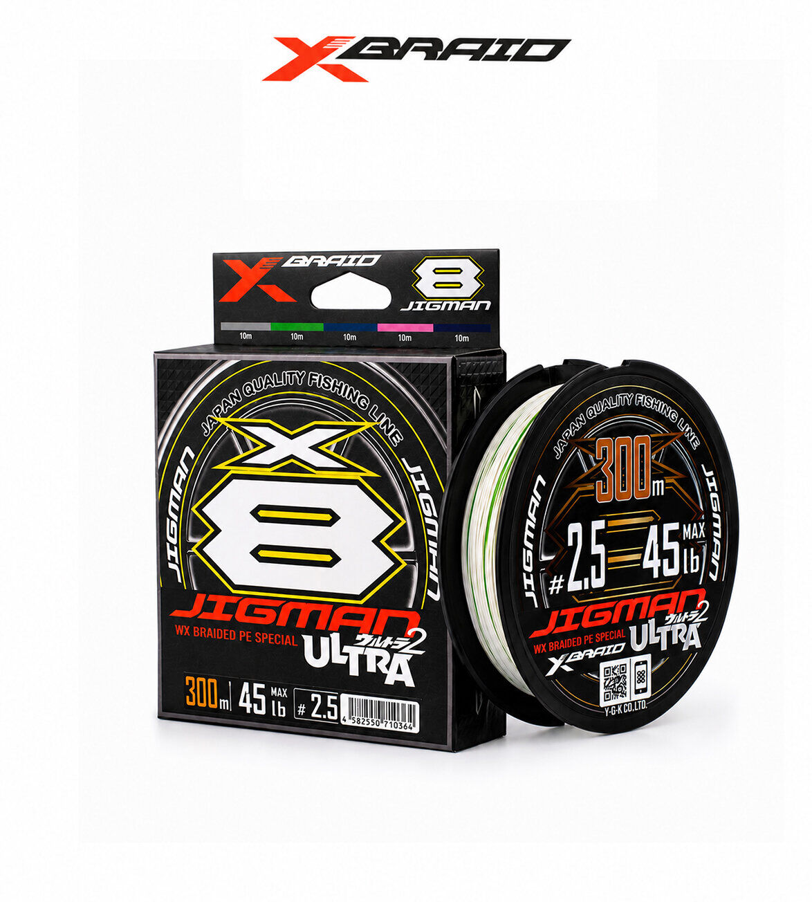 YGK X005 JIGMAN ULTRA PE X8 300M 20KG 0.26 MULTİCOLOR