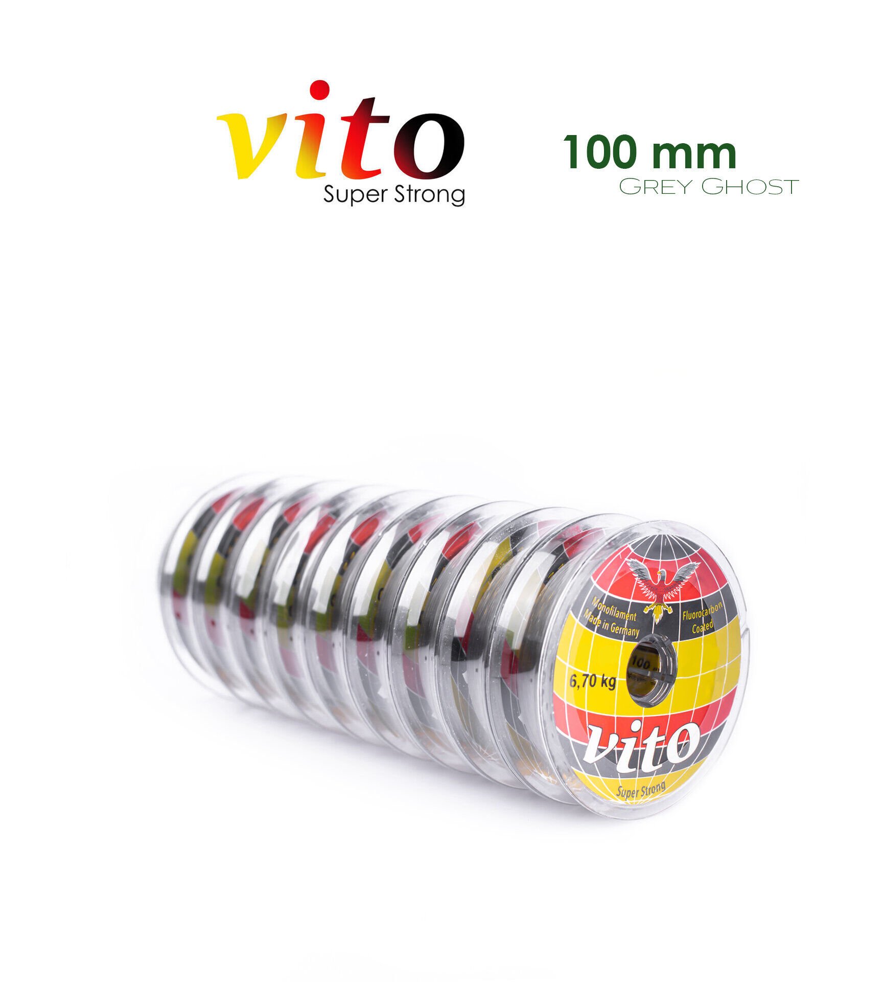 VİTO 0,22 100M YEKPARE MİSİNA GRİ