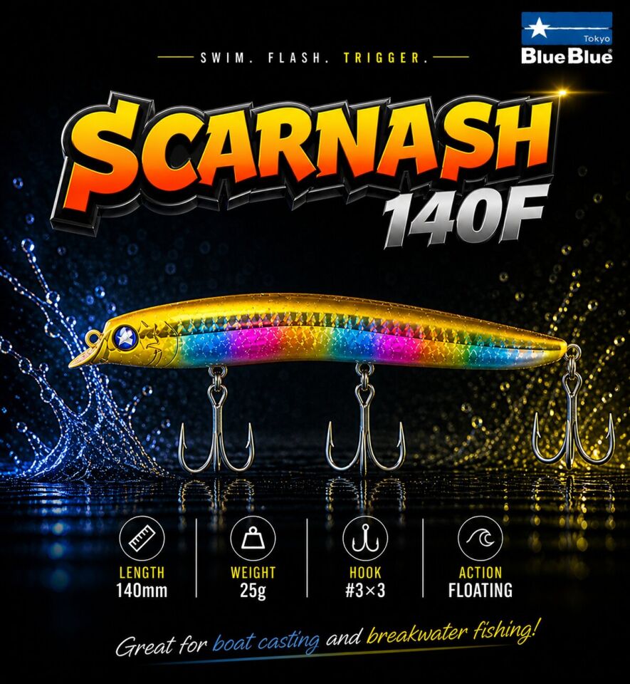 SCARNASH 140 FLOATING 25G #10