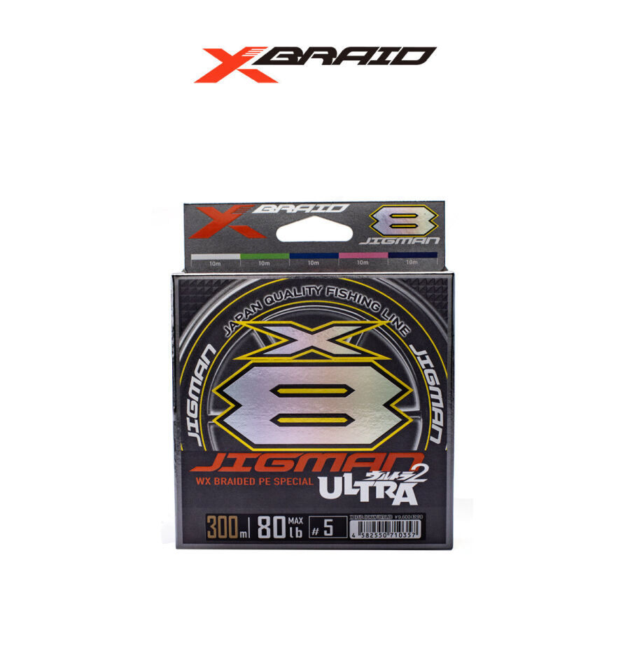 YGK X005 JIGMAN ULTRA PE X8 300M 36KG 0.37 MULTİCOLOR