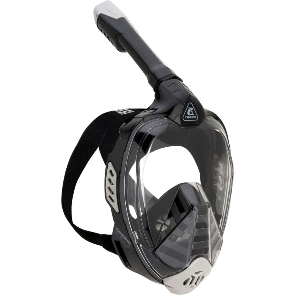 Cressi Bali Tam Yüz Maske S/M - BLACK / GREY