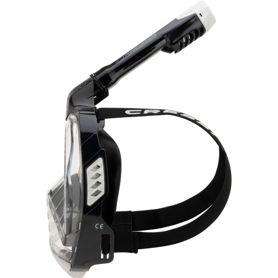 Cressi Bali Tam Yüz Maske S/M - BLACK / GREY