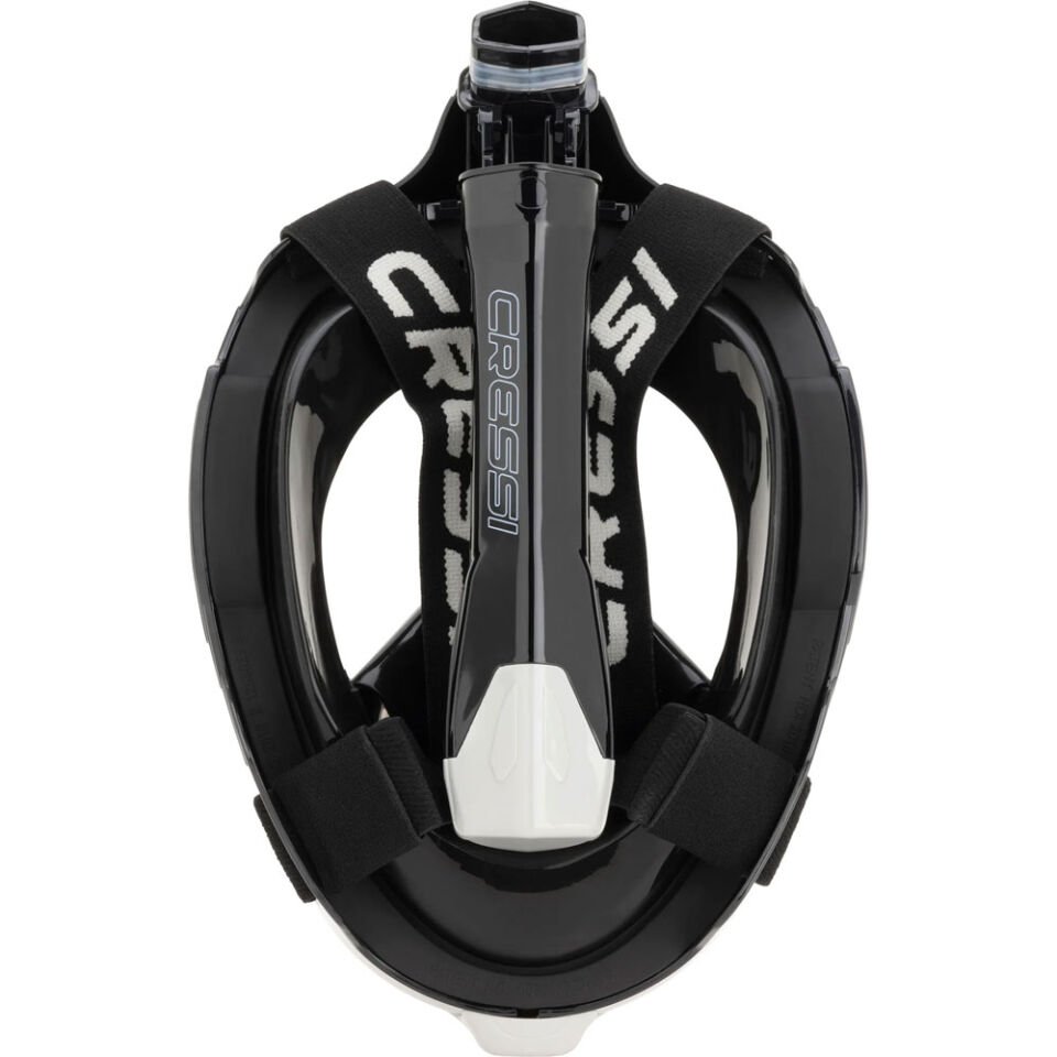 Cressi Bali Tam Yüz Maske S/M - BLACK / GREY