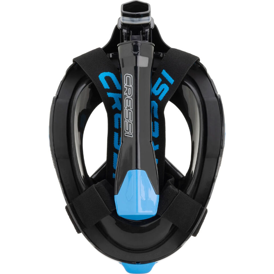 Cressi Bali Tam Yüz Maske BLACK / BLUE - L/XL