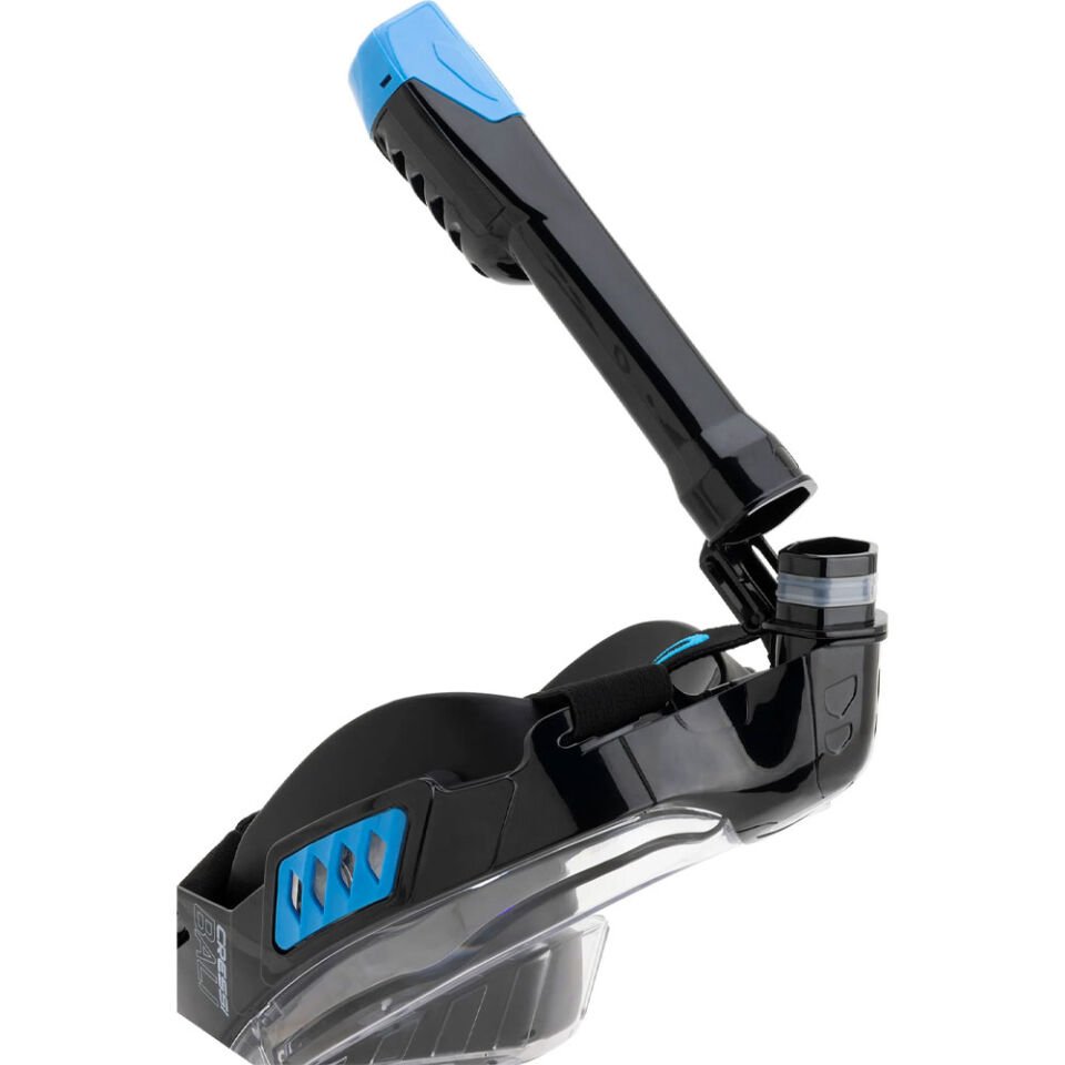 Cressi Bali Tam Yüz Maske BLACK / BLUE - L/XL