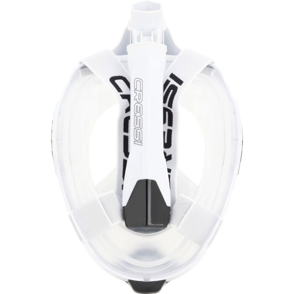 Cressi Bali Tam Yüz Maske L/XL - WHITE / BLACK