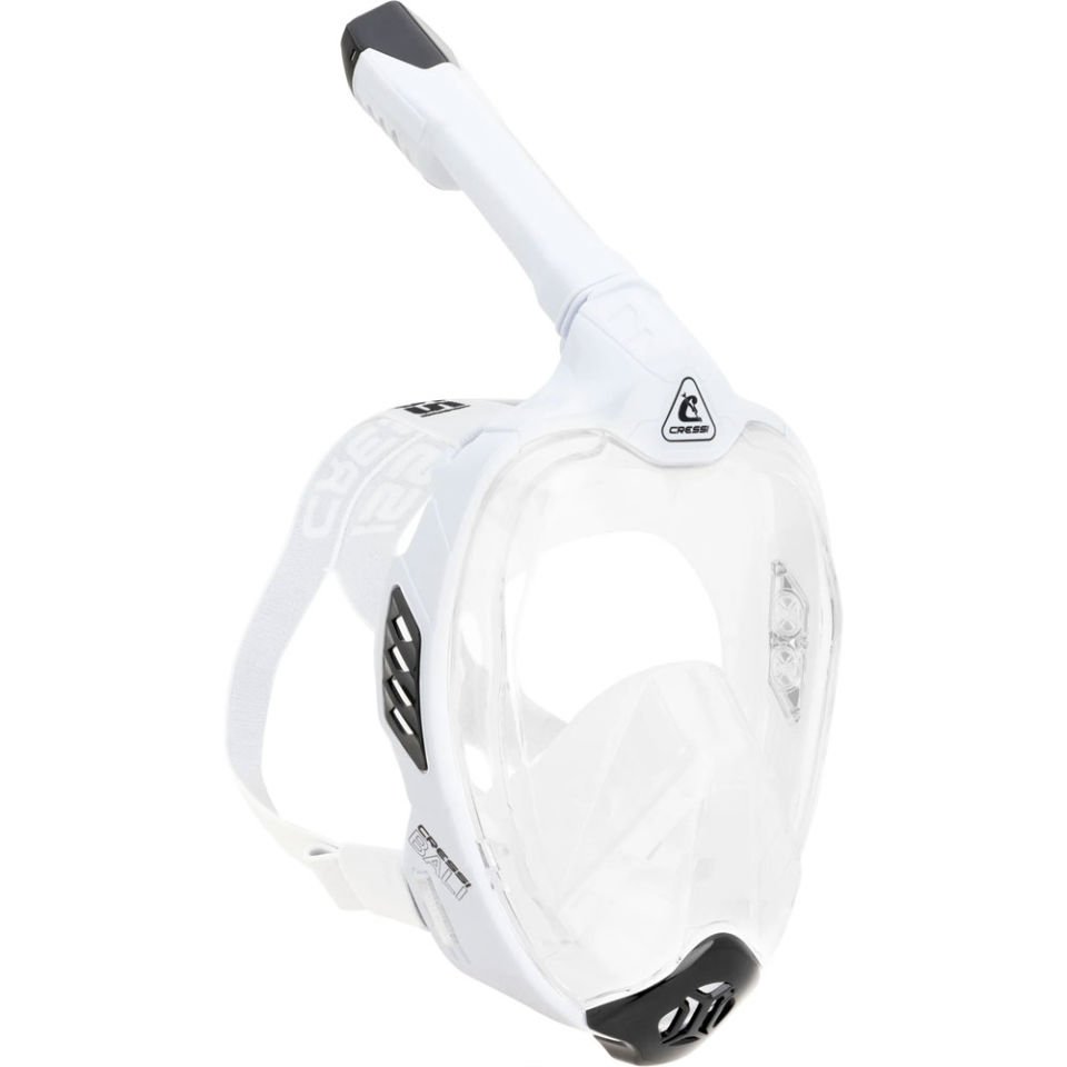 Cressi Bali Tam Yüz Maske L/XL - WHITE / BLACK