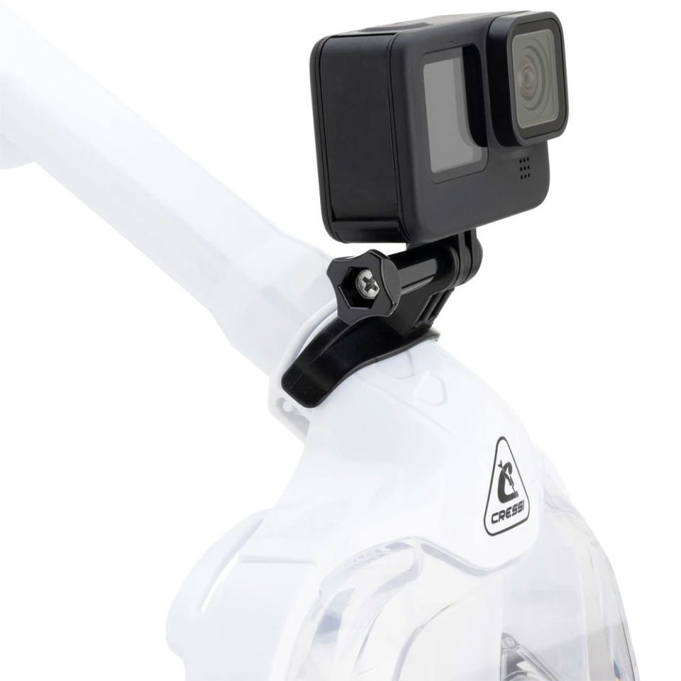 Cressi Bali Tam Yüz Maske L/XL - WHITE / BLACK