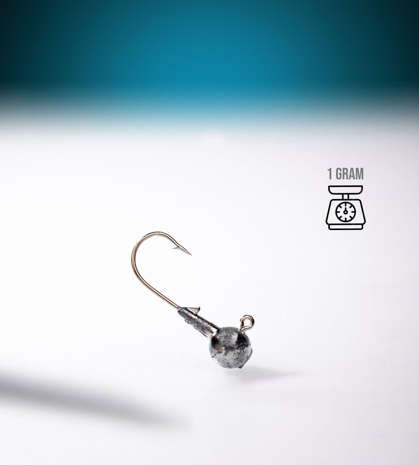 JIGHEAD TOP KAFA 1G 2500-1 GÜMÜŞ 25P