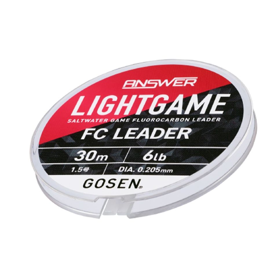 Gosen Answer Light Game Salt Water Game F. C. Leader 30mt