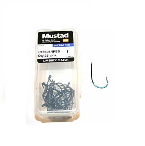 Mustad Olta İğnesi 496 NPBB 25 li NO:2 - LACİVERT
