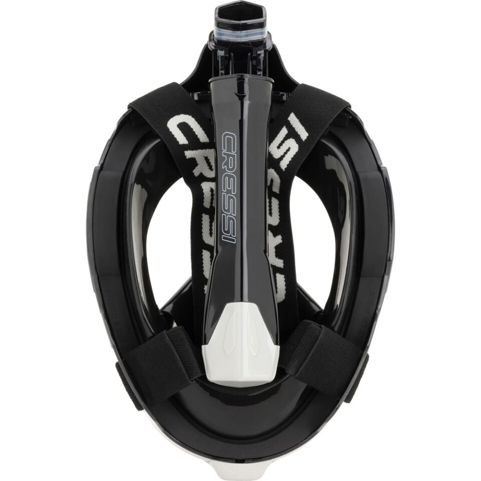 Cressi Bali Tam Yüz Maske L/XL - BLACK / GREY