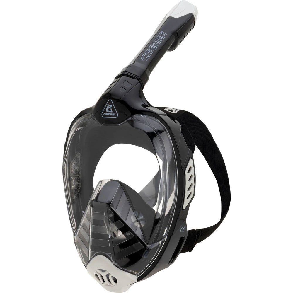 Cressi Bali Tam Yüz Maske L/XL - BLACK / GREY