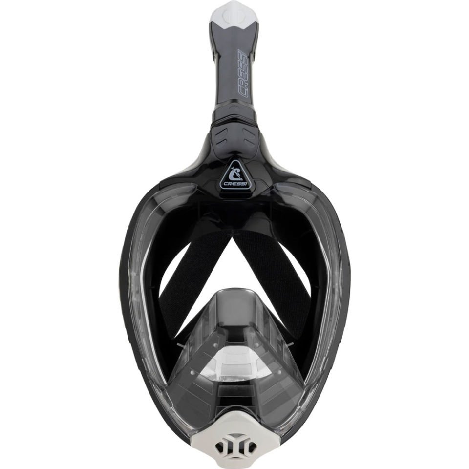 Cressi Bali Tam Yüz Maske L/XL - BLACK / GREY