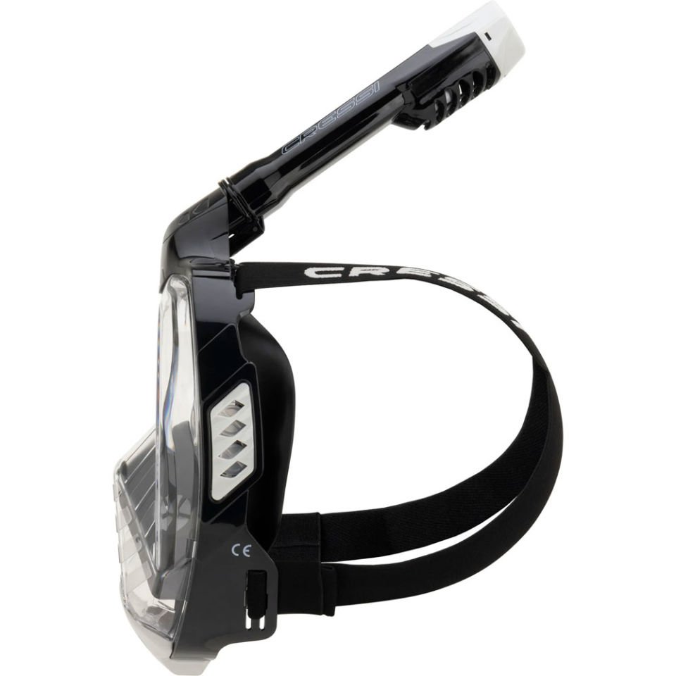 Cressi Bali Tam Yüz Maske L/XL - BLACK / GREY