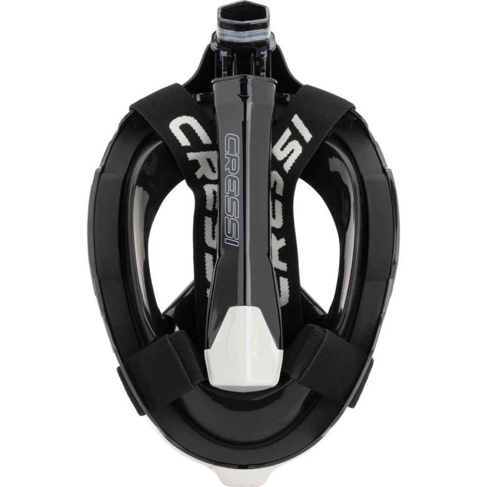 Cressi Bali Tam Yüz Maske L/XL - BLACK / GREY