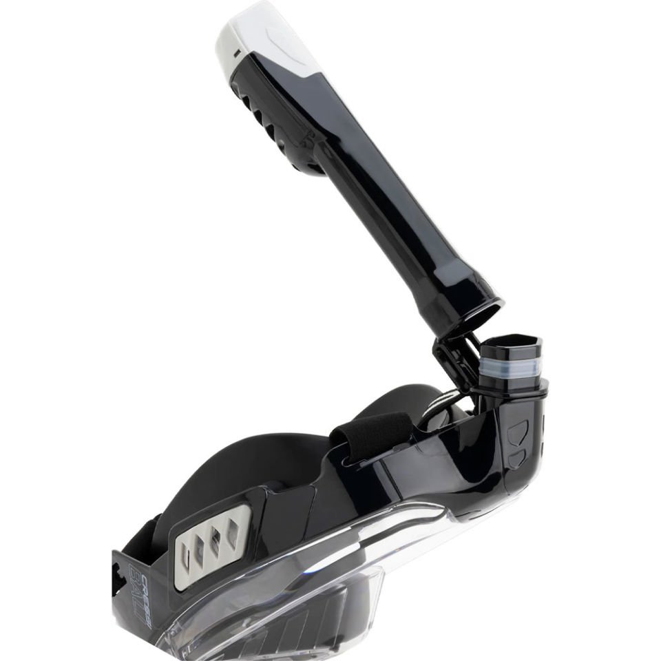 Cressi Bali Tam Yüz Maske L/XL - BLACK / GREY