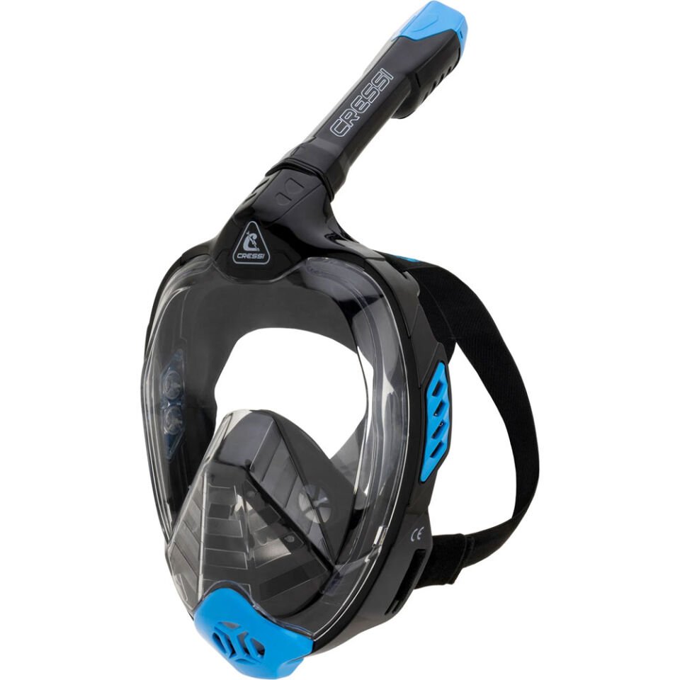 Cressi Bali Tam Yüz Maske S/M - BLACK / BLUE