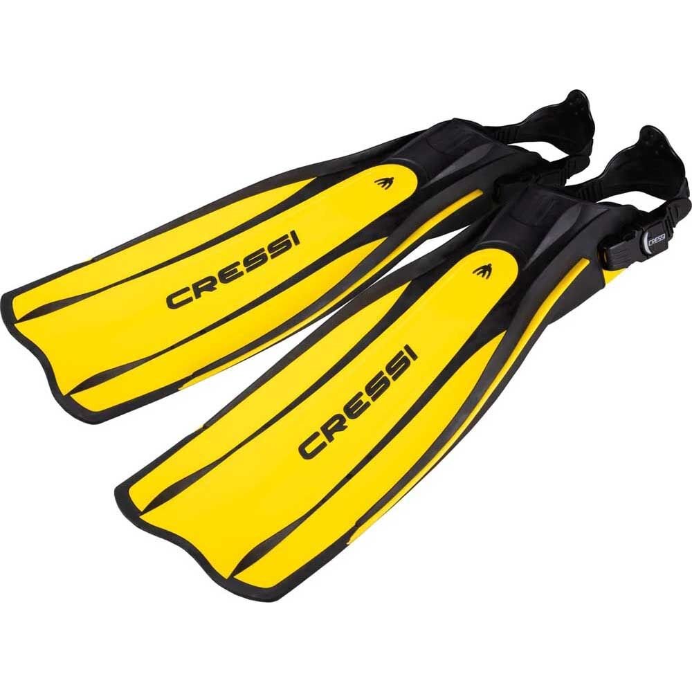 Cressi Pro Light Dalış Paleti BLACK-YELLOW - XS-S
