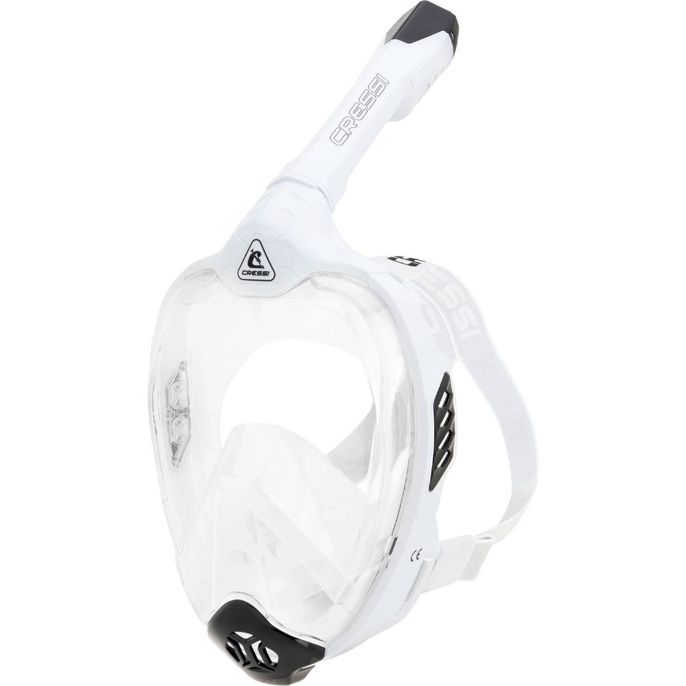 Cressi Bali Tam Yüz Maske S/M - WHITE / BLACK