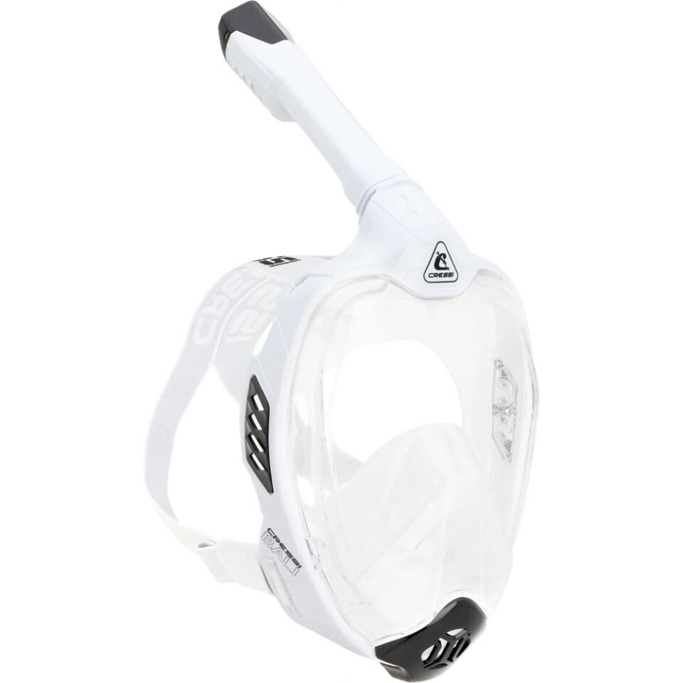 Cressi Bali Tam Yüz Maske S/M - WHITE / BLACK