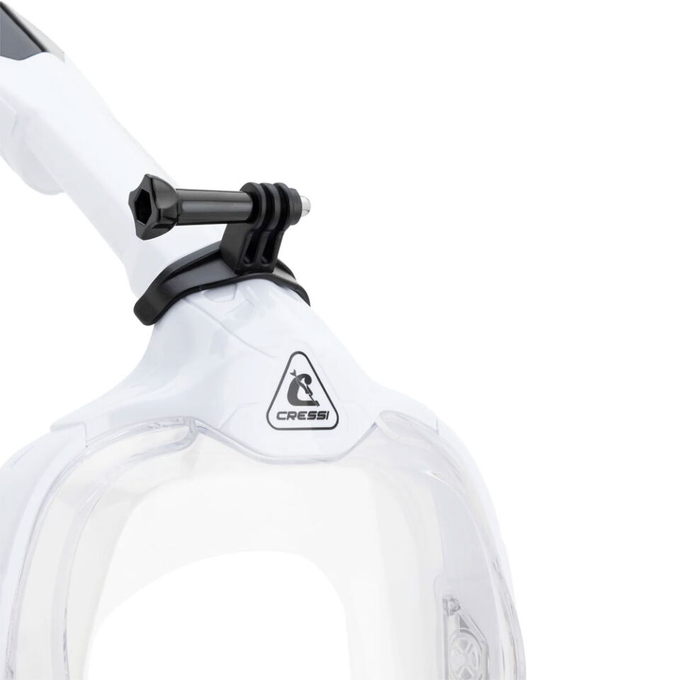 Cressi Bali Tam Yüz Maske S/M - WHITE / BLACK