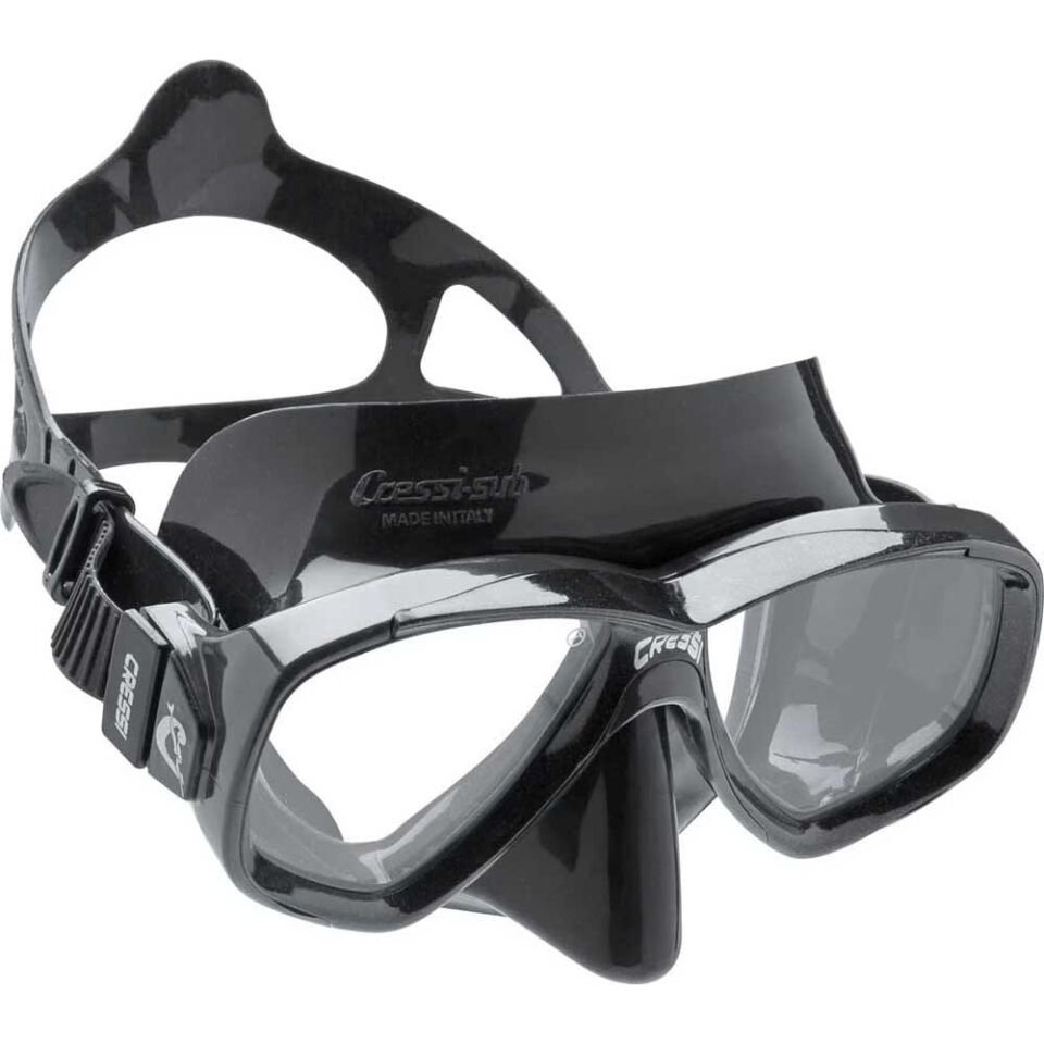 Cressi Perla Dalış Maskesi BLACK-BLACK