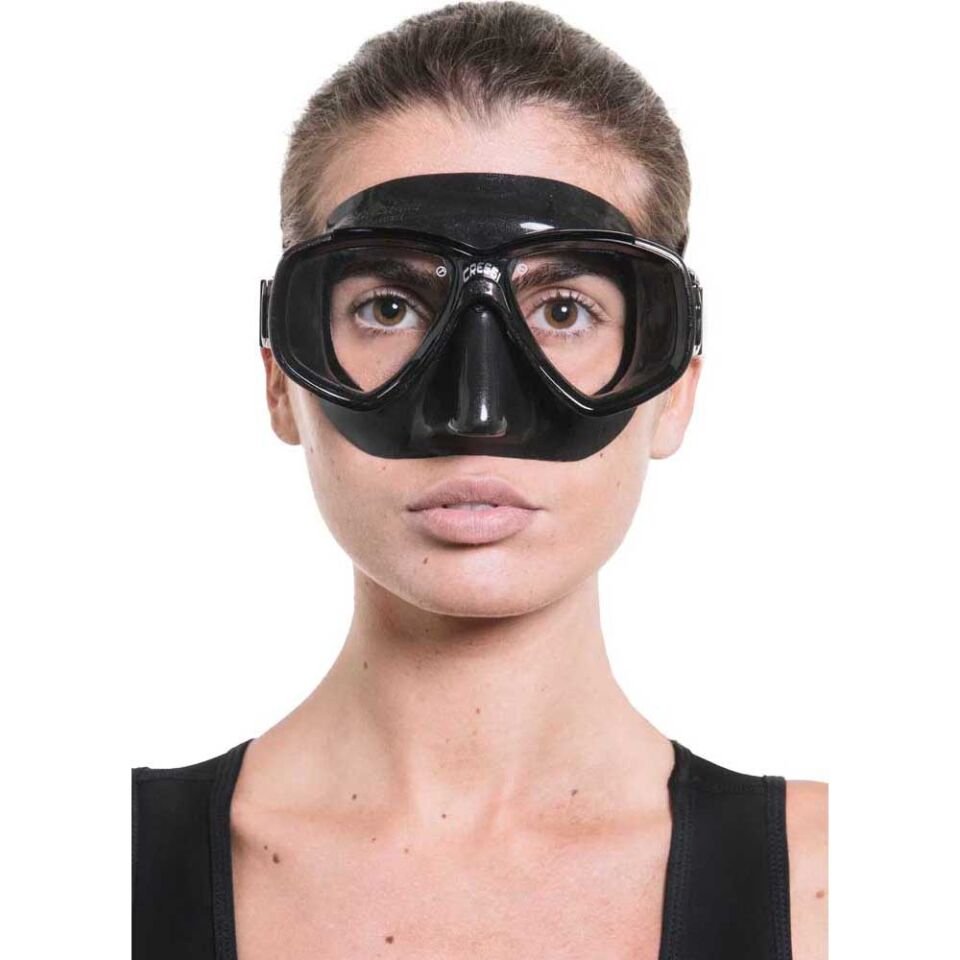 Cressi Perla Dalış Maskesi BLACK-BLACK