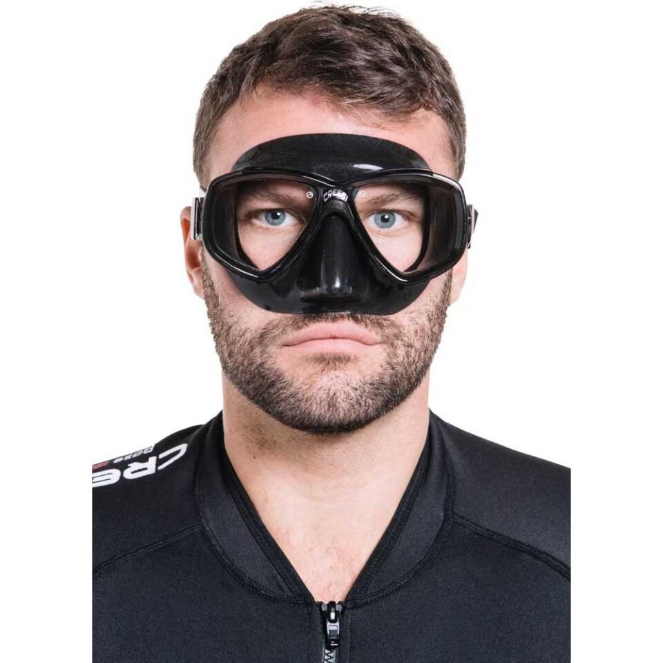 Cressi Perla Dalış Maskesi BLACK-BLACK