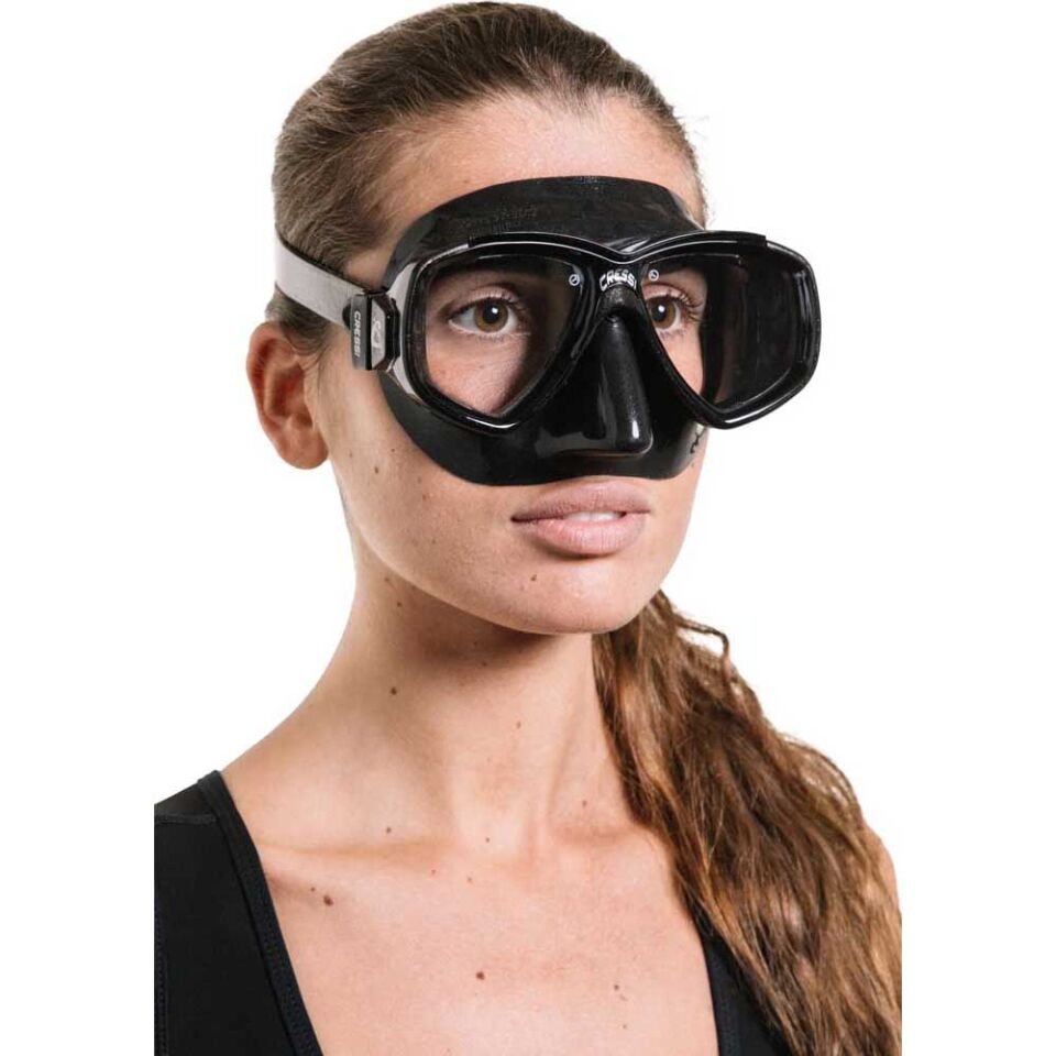 Cressi Perla Dalış Maskesi BLACK-BLACK