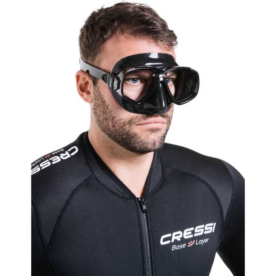 Cressi Perla Dalış Maskesi BLACK-BLACK
