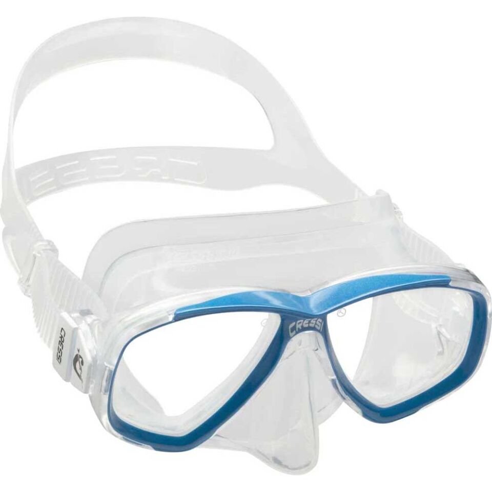 Cressi Perla Dalış Maskesi CLEAR-BLUE