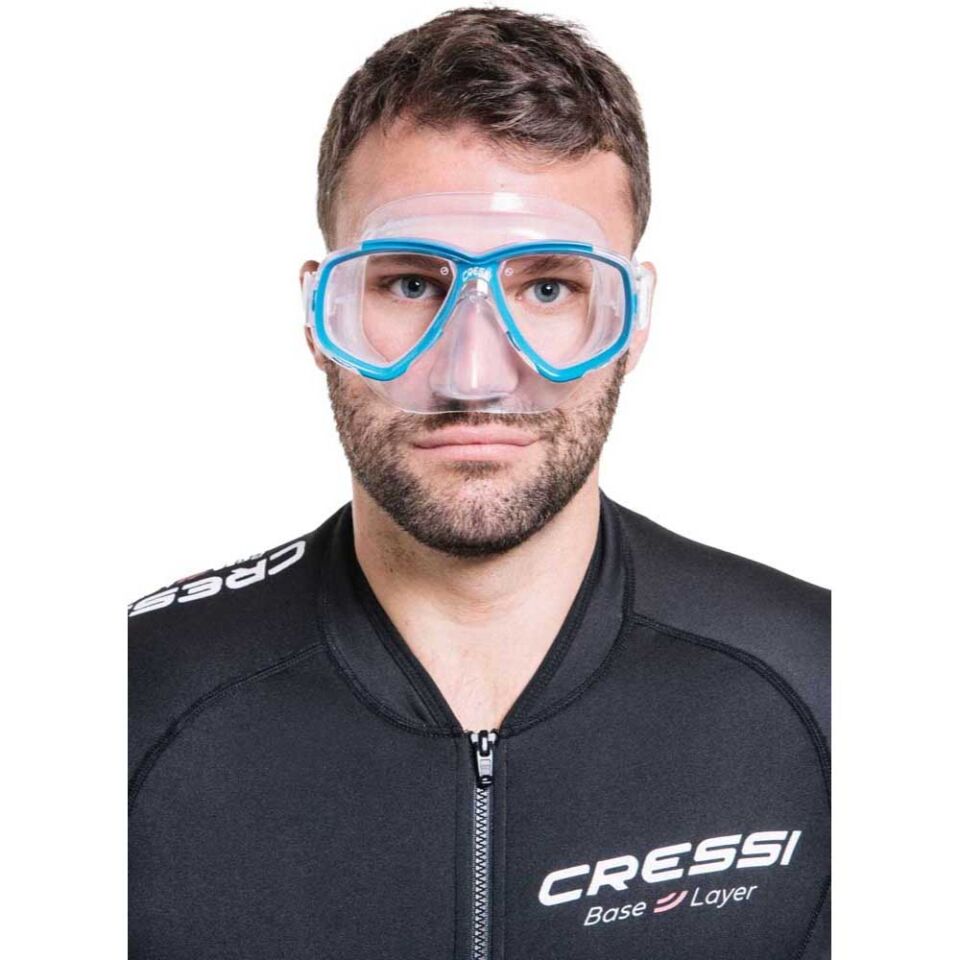 Cressi Perla Dalış Maskesi CLEAR-BLUE