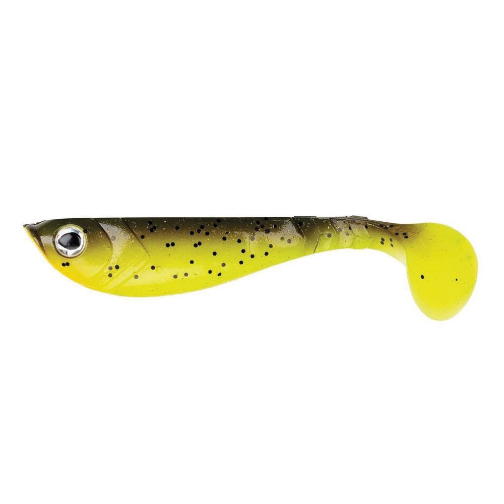 Berkley Powerbait Pulse Shad Sahte Balığı 8CM-4LÜ - BROWN CHARTREUSE
