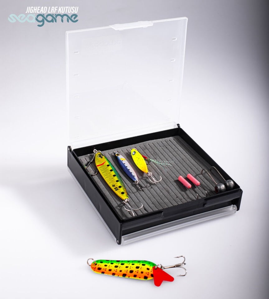 JIGHEAD LRF KUTUSU ÇİFT TARAF EVALI SİYAH