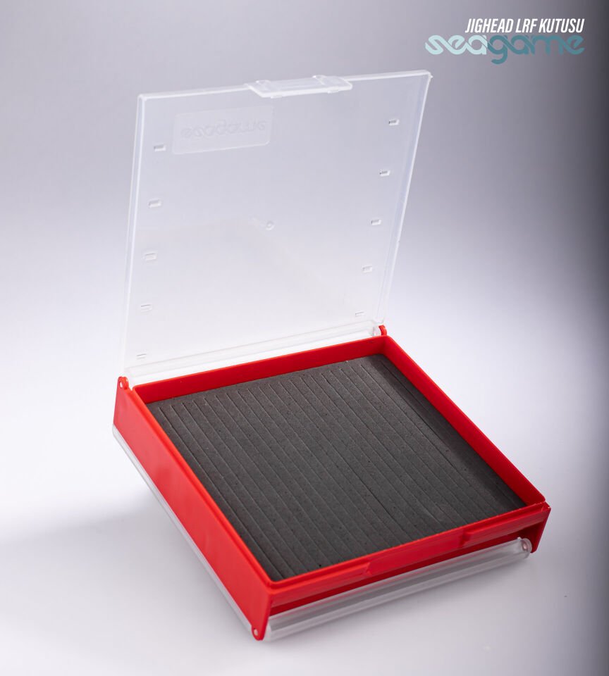 JIGHEAD LRF KUTUSU ÇİFT TARAF EVALI KIRMIZI