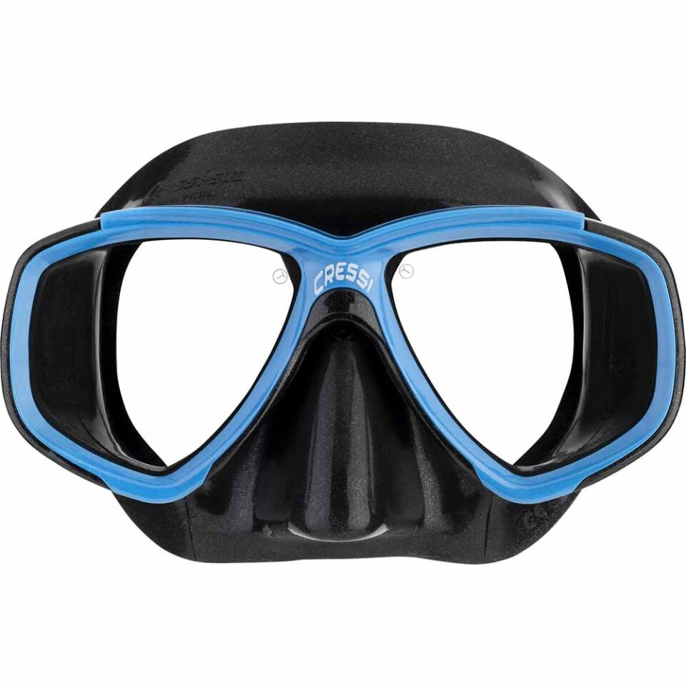 Cressi Perla Dalış Maskesi BLACK-BLUE