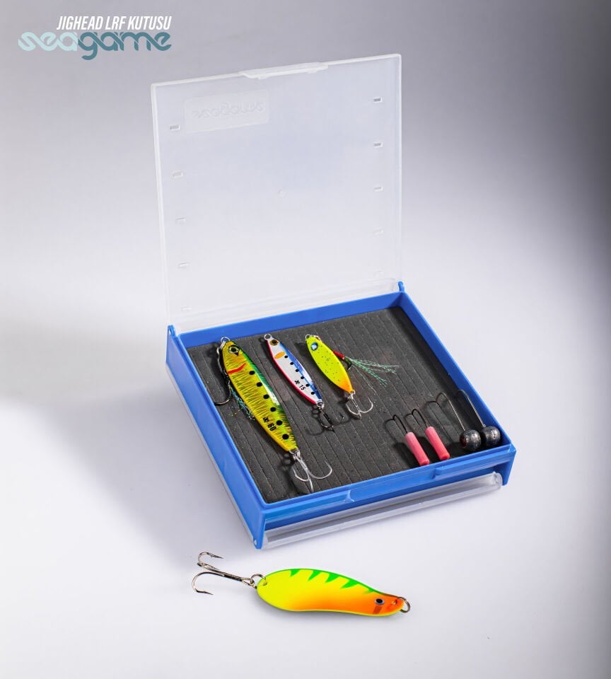 JIGHEAD LRF KUTUSU ÇİFT TARAF EVALI MAVİ